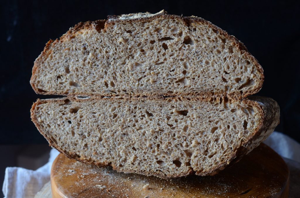 miga del pan de centeno