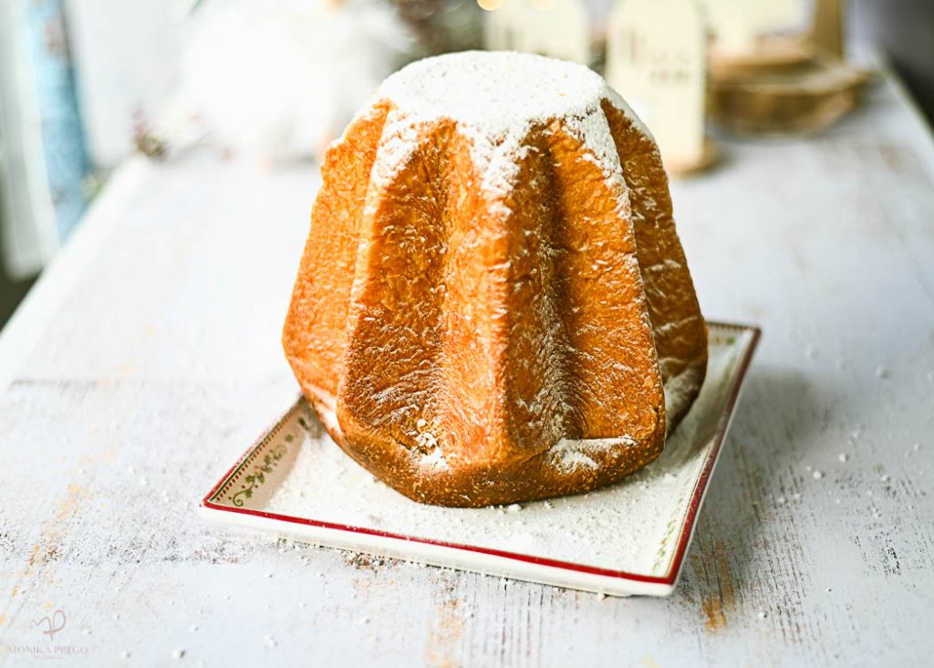 pandoro recién hecho