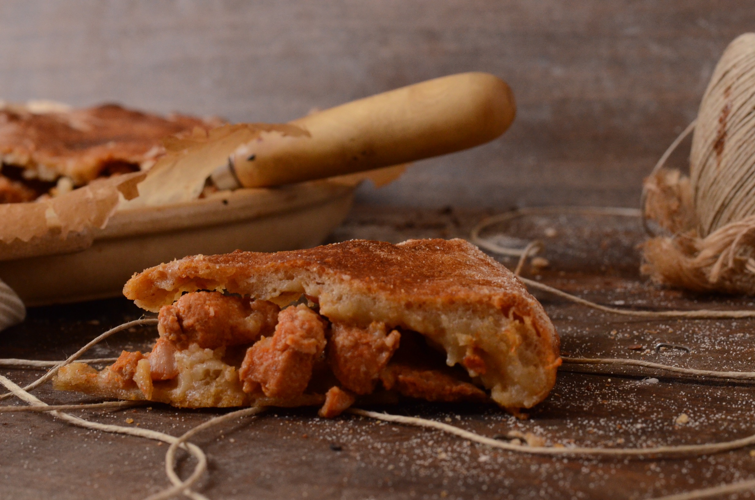 La empanada de zorza gallega, ¡sólo con dos ingredientes! Pandebroa