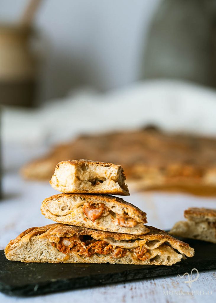Empanada gallega de zorza casera