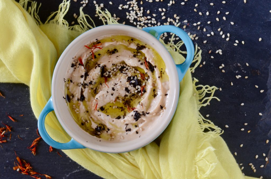 humus gallego de alubias