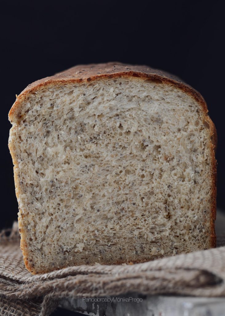 Pan de molde de semillas