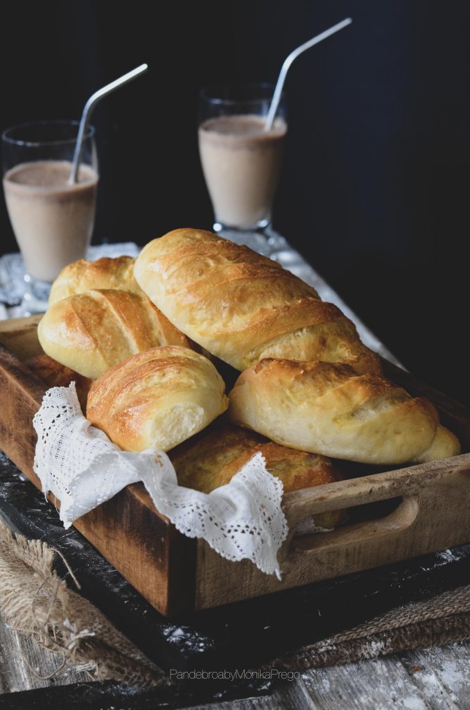 panecillos de viena esponjosos