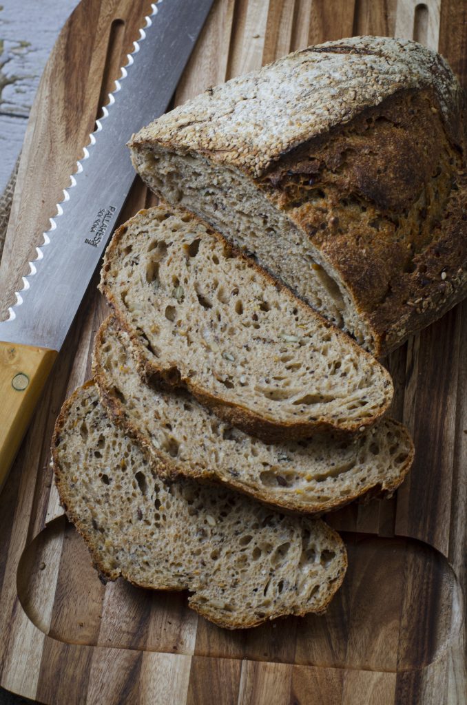 pan multicereales casero