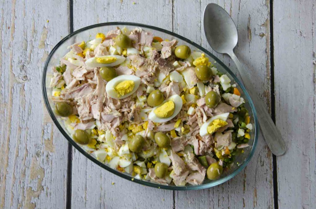 ensaladilla rusa tradicional