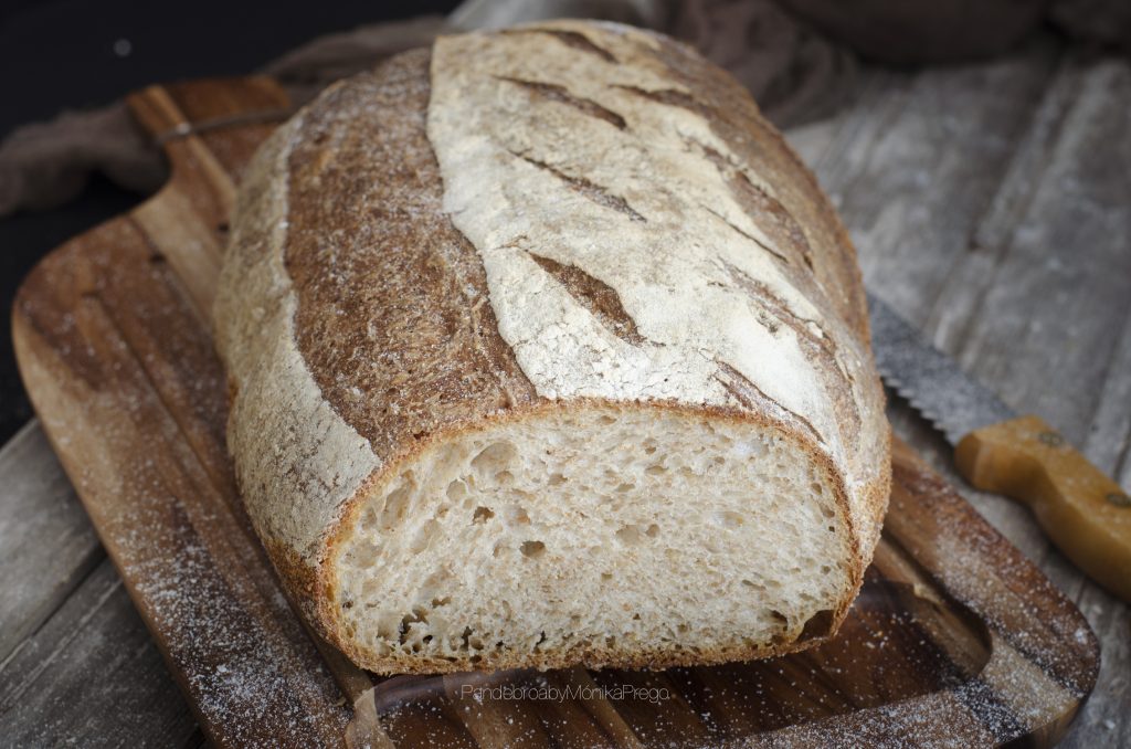 pan casero con masa vieja