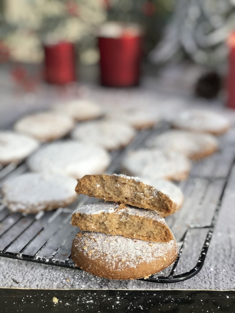 polvorones de limón y coco