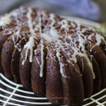 loaf cake de chocolate con masa madre