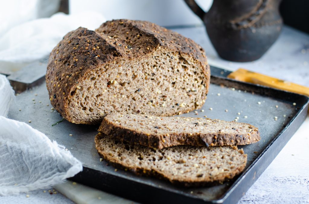 Pan de semillas sin gluten