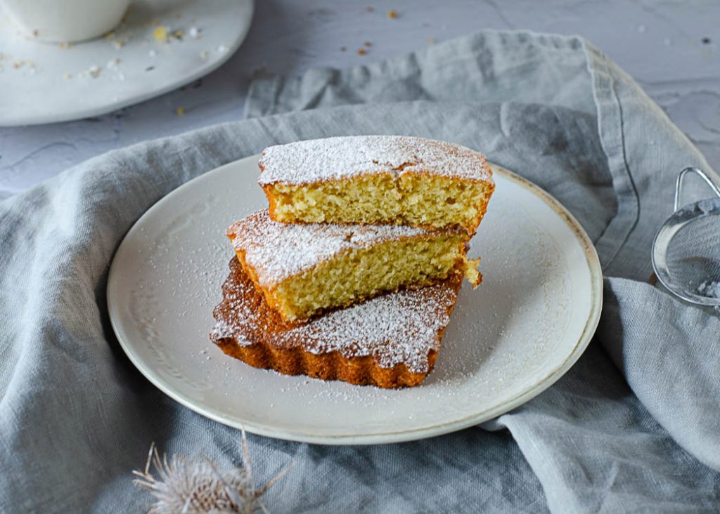 tartaletas del bizcocho de yogur