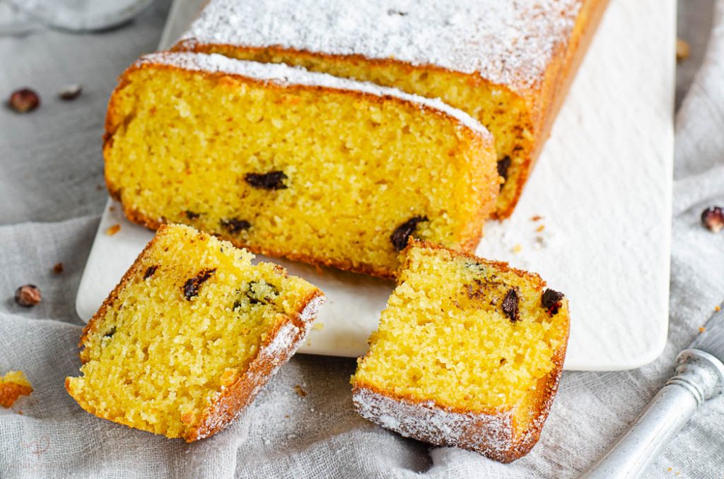 Bizcocho de maiz y almendra ( sin gluten)