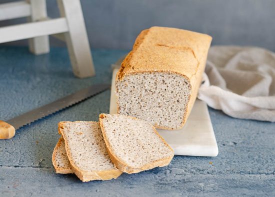 Pan de trigo sarraceno fácil y rapido