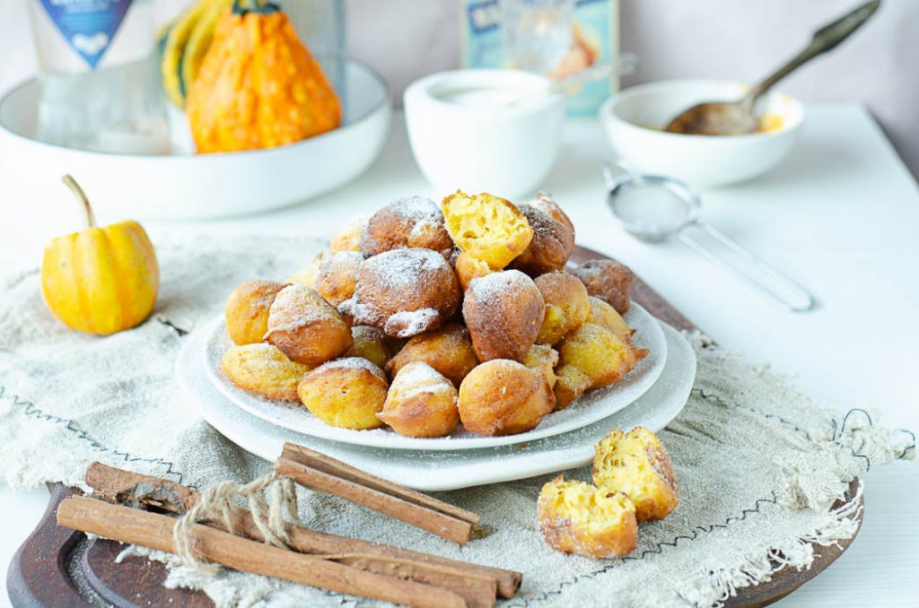 Buñuelos de anís y calabaza