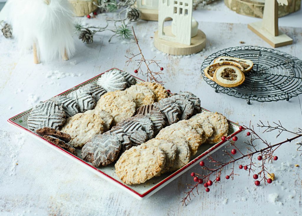 Galletas crujientes de chocolate sin gluten