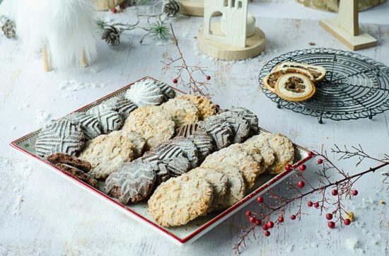 Galletas crujientes de chocolate sin gluten