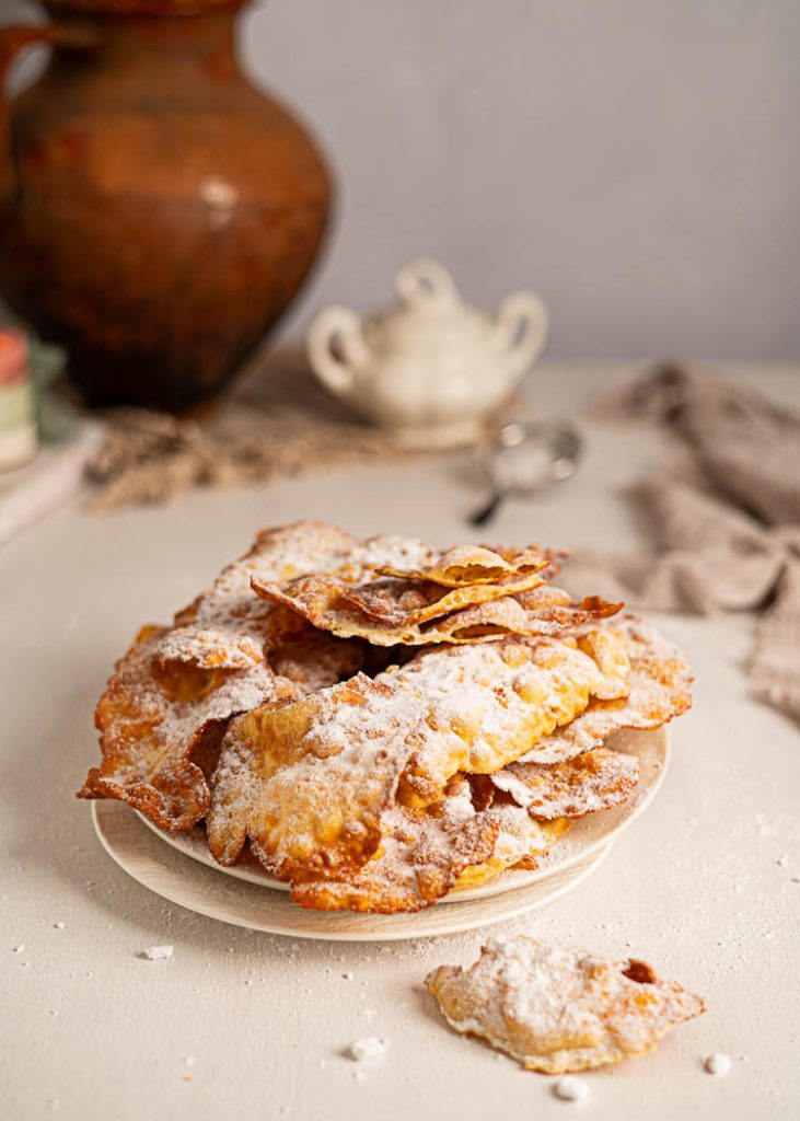 Plato de orejas sin gluten 