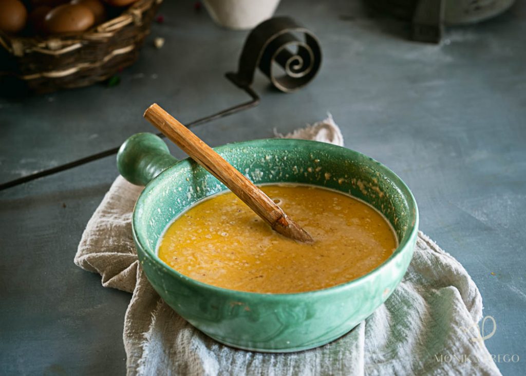 Masa para hacer las flores de carnaval