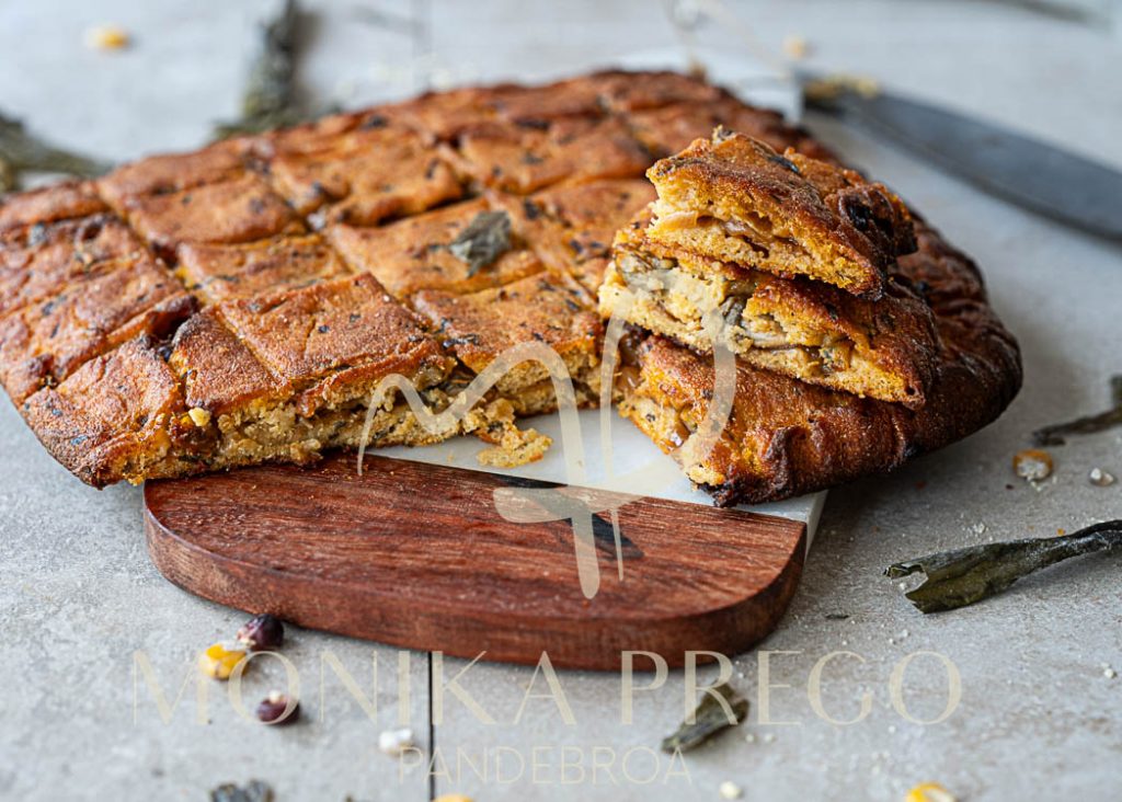 Empanada gallega con algas
