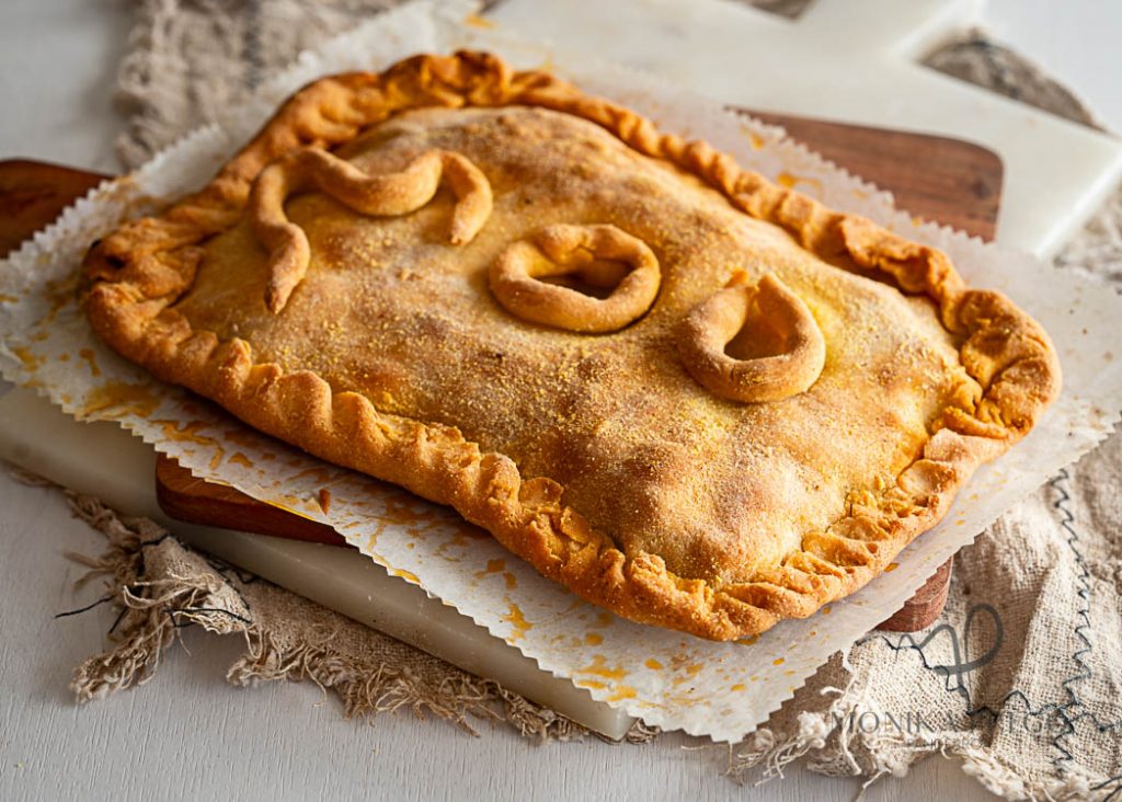 Empanada de pulpo sin gluten