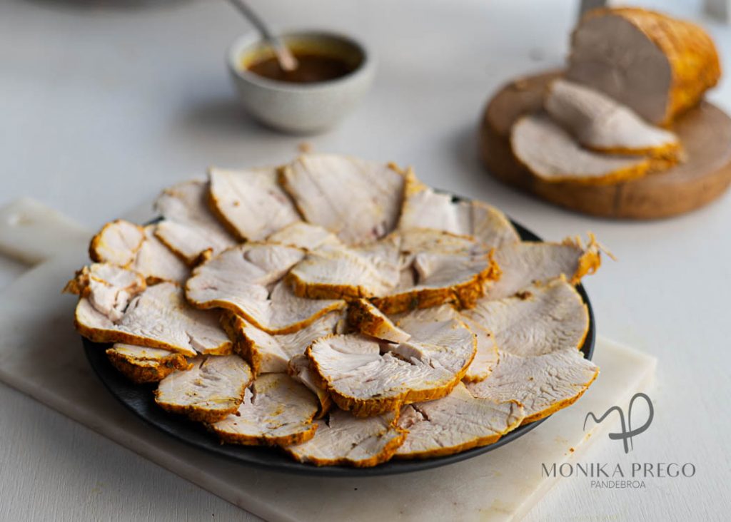 Pechuga de pavo al vapor