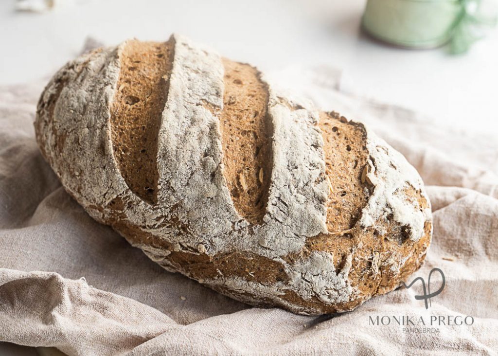 Hogaza de pan sin gluten