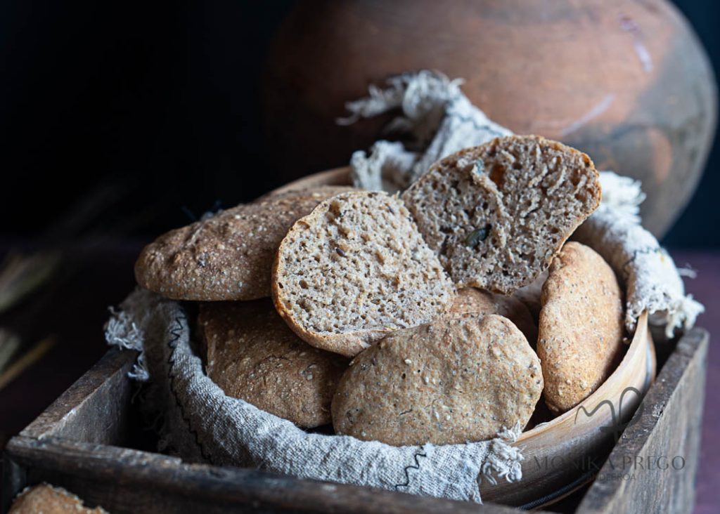 Panecillos de espelta integral