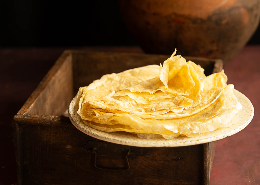 Filloas gallegas sin gluten