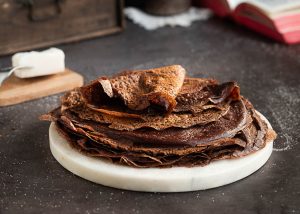 Filloas tradicionales gallegas de sangre 