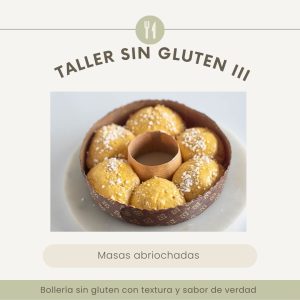 Taller de roscon sin gluten