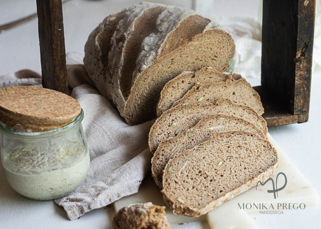 Hogaza de pan sin gluten