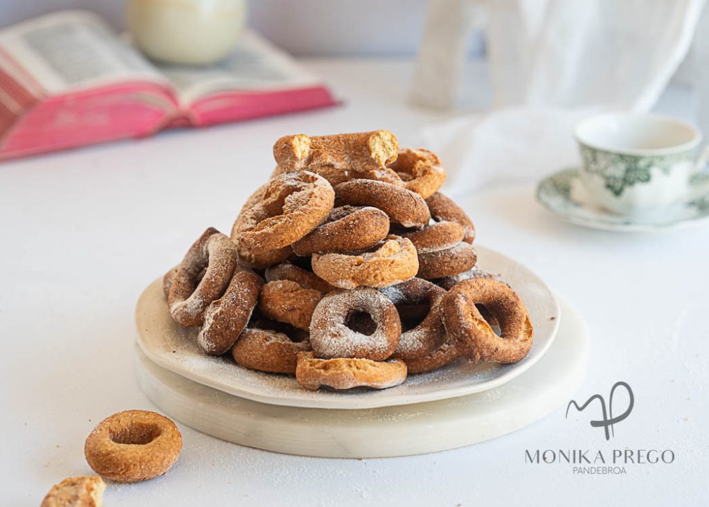 Rosquillas de carnaval sin gluten