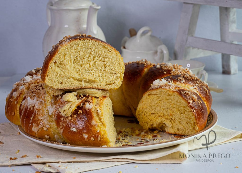 Rosca de pascua con aceite de oliva