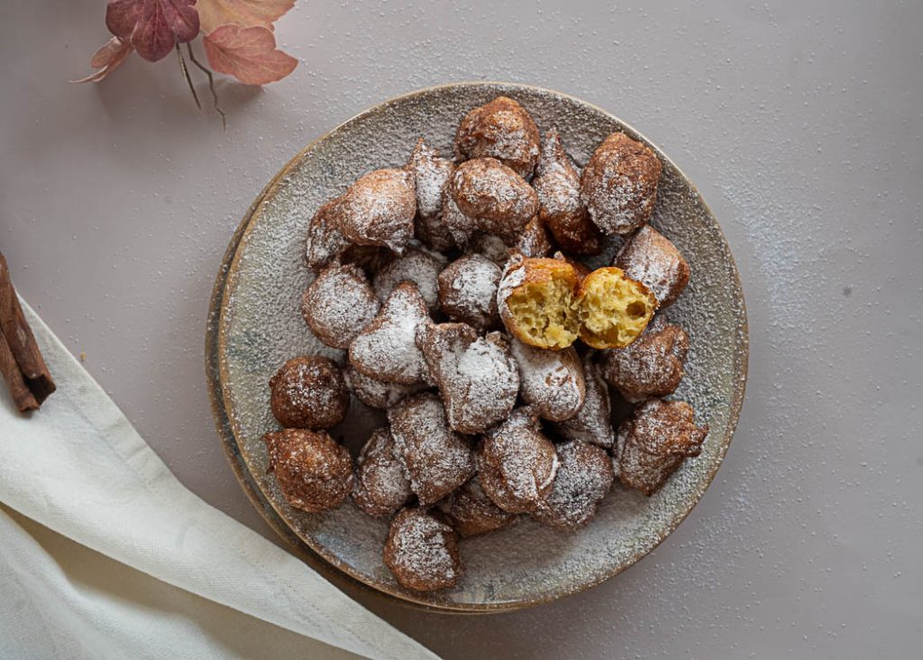 Buñuelos de viento sin gluten