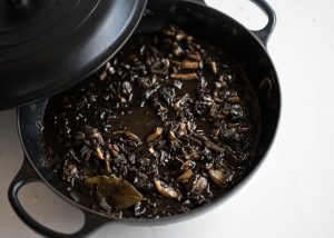 Choquitos de la ria en tinta 