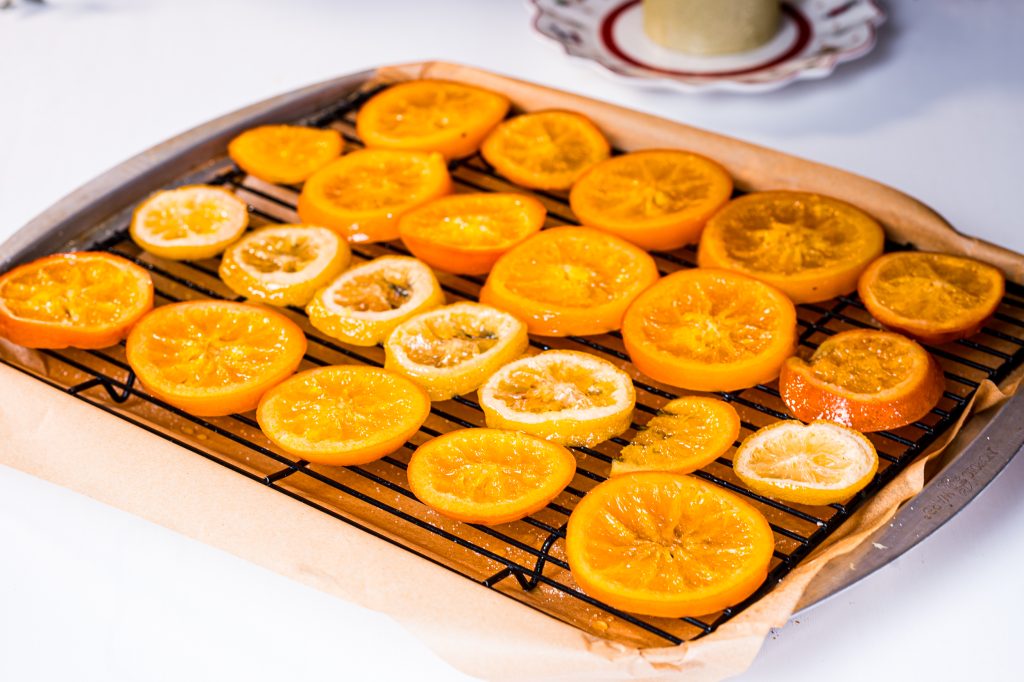 confitar naranjas al horno