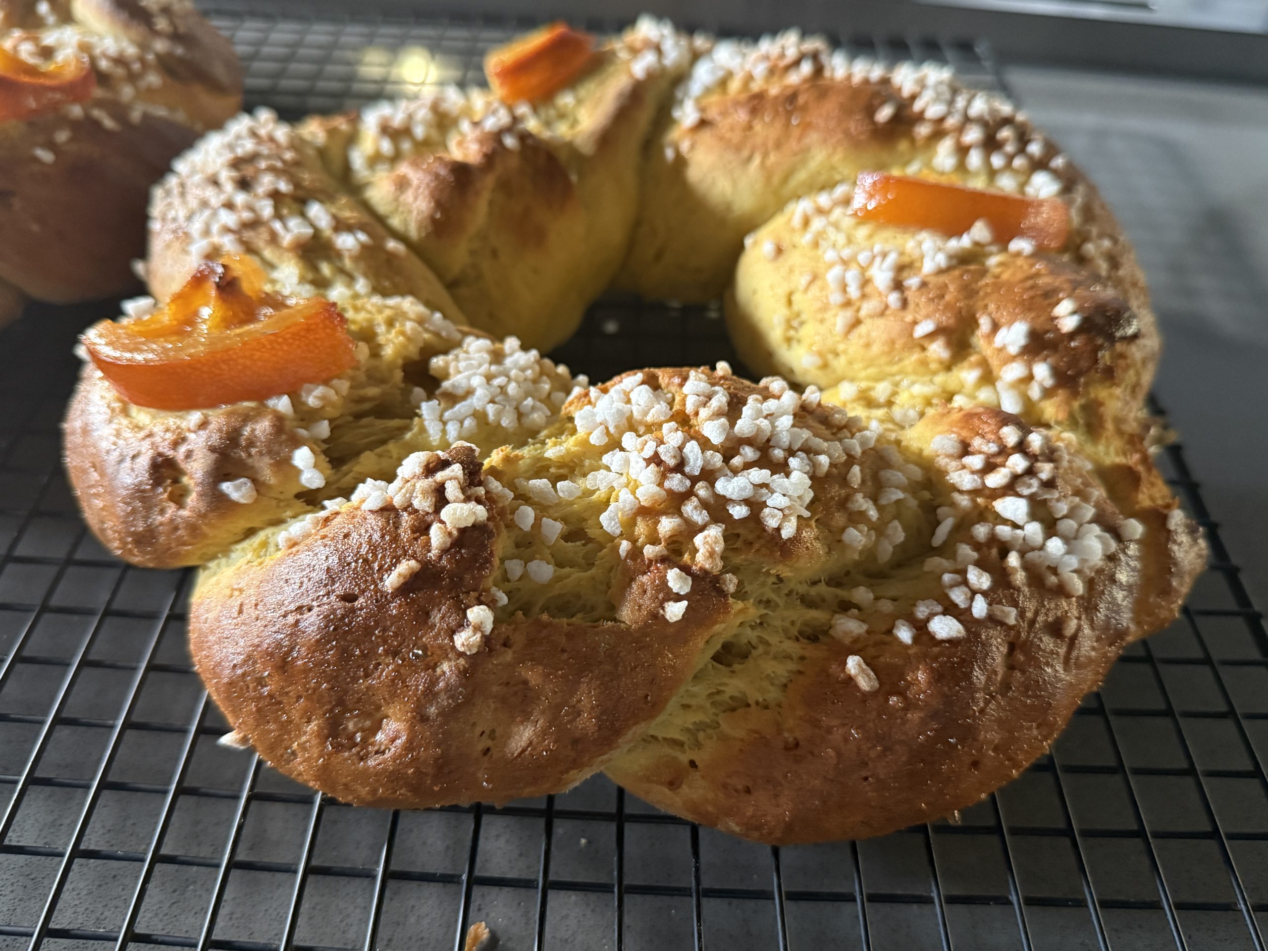 Roscon con mantequilla