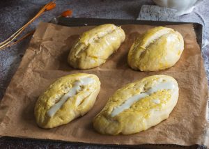 Bollos listos para el horno 