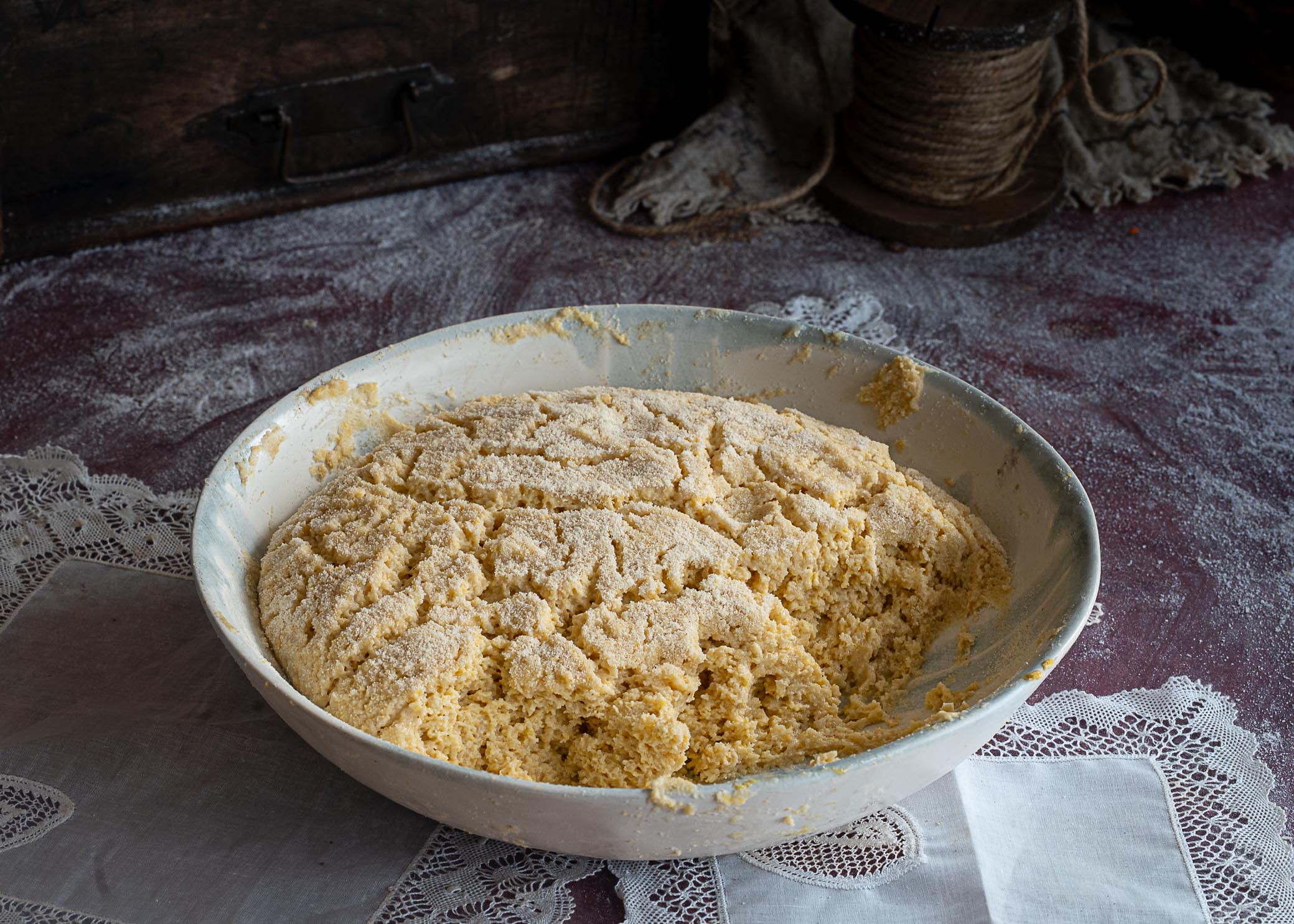 masa de empanada de maíz