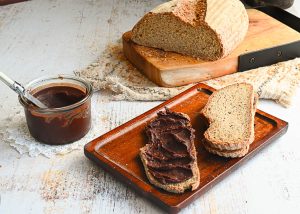 Crema de cacao con manteca de frutos secos 