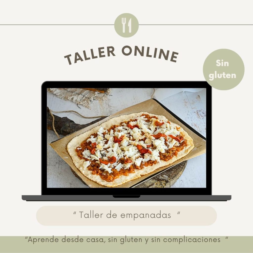 Taller online de empanadas gallegas sin gluten