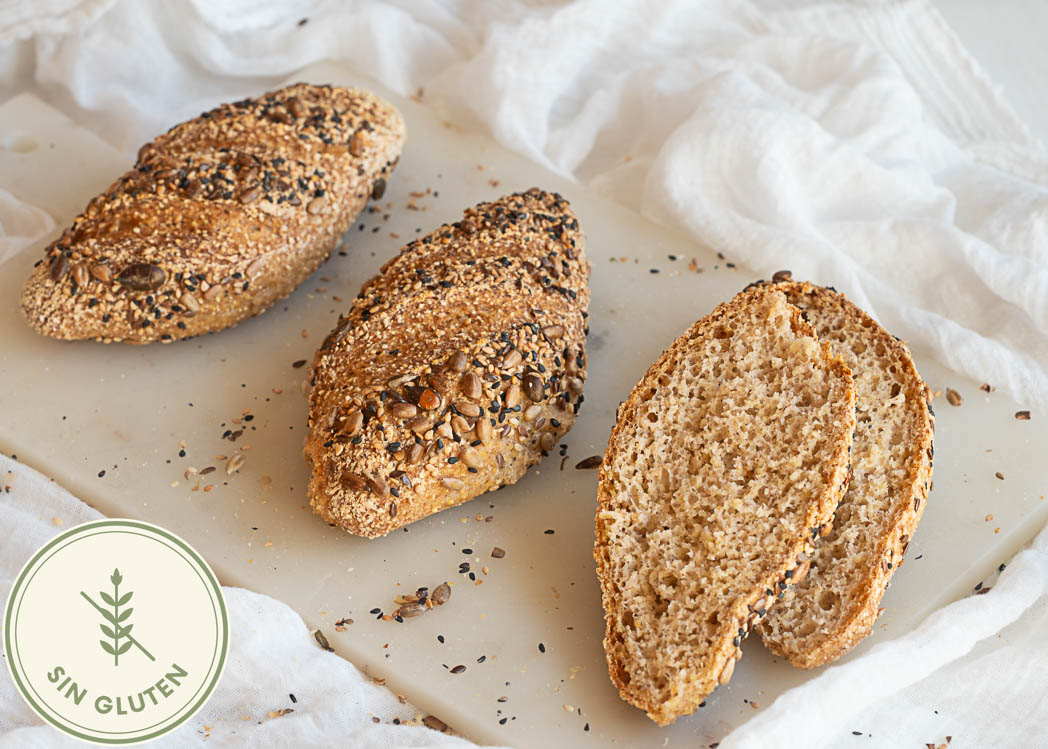 Panecillos sin gluten
